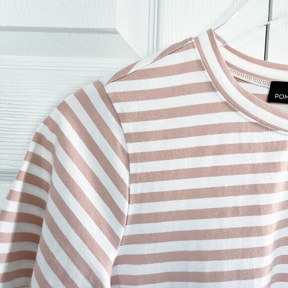 Pomander Place Striped A-Line T-Shirt Dress - Picture 2 of 5